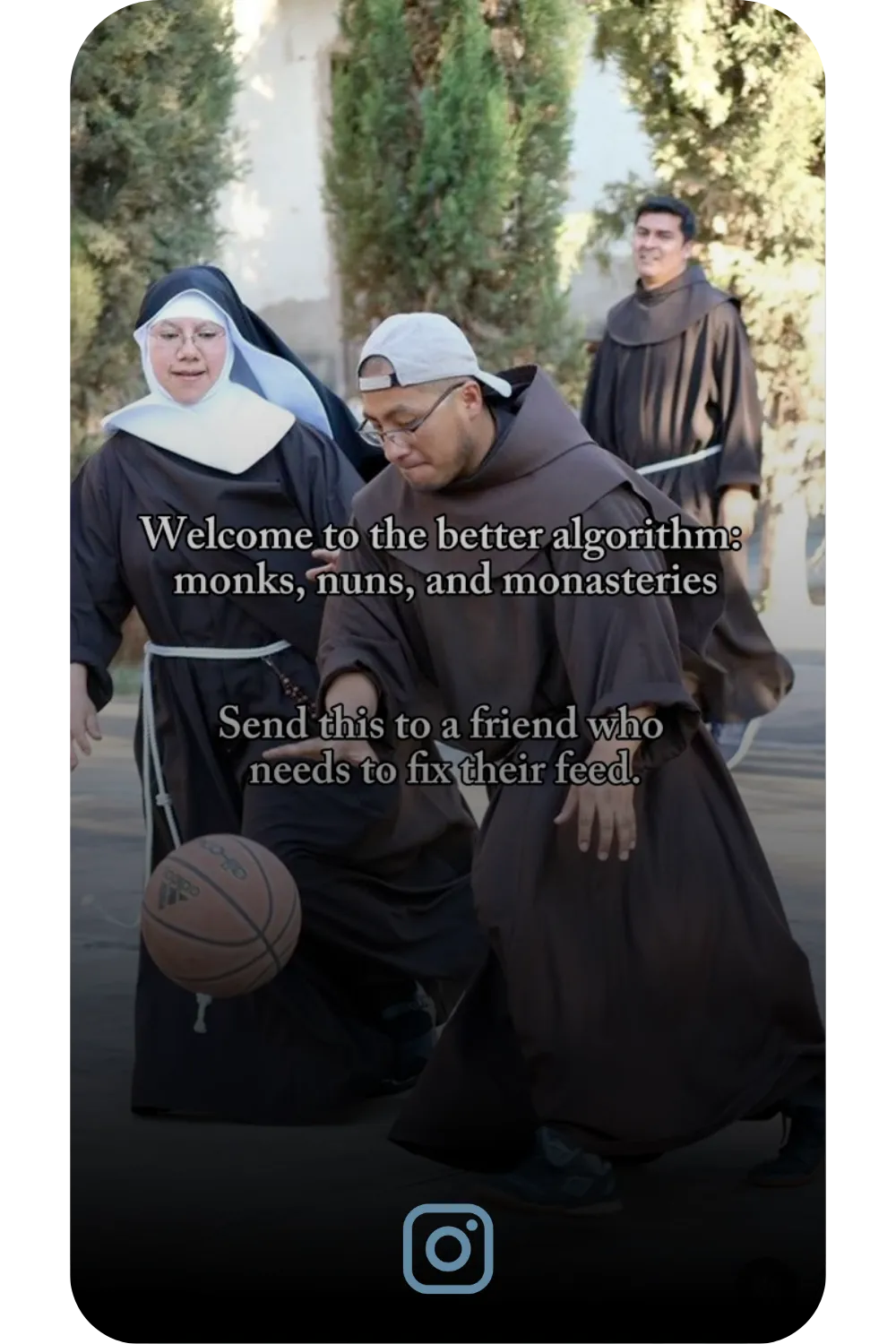 Watch a Monk Mindset clip on Instagram